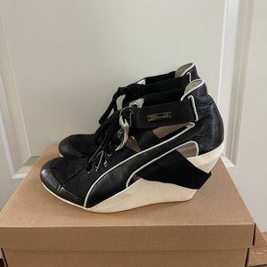 Alexander McQueen Puma sneaker wedges